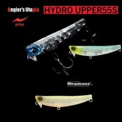 VOBLER APIA HYDRO UPPER 55S 55MM 5.5GR 08 CHART BACK PEARL