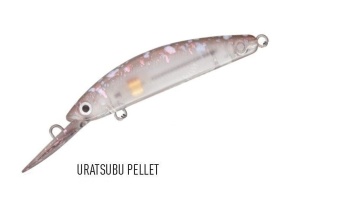 VOBLER DAIWA PRESSO DOUBLECLUTCH 60F1 4,5CM/1,6G URATSUBU PELLET - Img 2