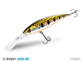 VOBLER DELPHIN WOBBY JERK-DP 12.5G / 9CM / SUSP. / REDFACE - Img 2