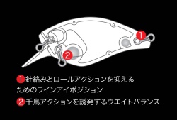 VOBLER DUO REALIS CRANK MID ROLLER 40F 4CM 5.3GR ADA3058 PRISM GILL