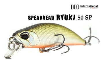 VOBLER DUO SPEARHEAD RYUKI 50SP 5CM 3.3GR MCC4018 BROWN BACK YAMAME OB - Img 2
