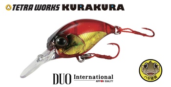 VOBLER DUO TETRA WORKS KURAKURA 3.0CM 2.5GR ASA0328 RED GOLD - Img 2