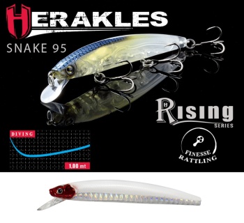 VOBLER HERAKLES HERAKLES SNAKE 95SP 9.5cm 9gr Bloody Blade