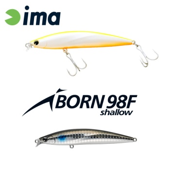 VOBLER IMA IBORN 98F SHALLOW 98MM 13GR 006 MULLET