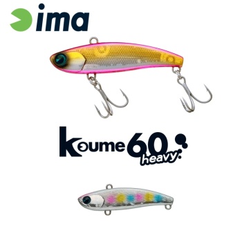VOBLER IMA KOUME VIBRATION 60 HEAVY 60MM 17GR 104 COTTON CANDY