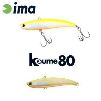 VOBLER IMA KOUME VIBRATION 80 80MM 15GR 102 CHART BACK PEARL