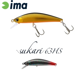 VOBLER IMA SUKARI 63HS 63MM 8GR 014 TITANIUM BLACK 2