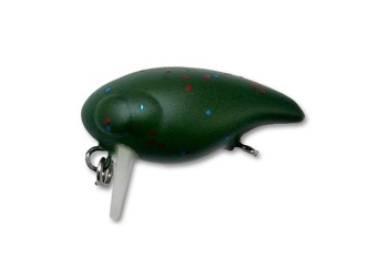 VOBLER JACKALL AREA MAN CRANK 22S 2,2CM/1,5G MAT GLITTER OLIVE