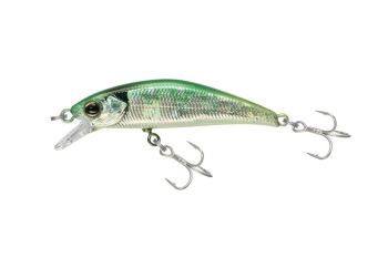 VOBLER JACKALL TRICOROLL RYUSHIN 43HW 4.3CM 3G FLASH GREEN BACK