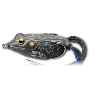 VOBLER LIVE TARGET HOLLOW BODY FROG WALKING BAIT 4,5CM/7G 517 BLACK/BLACK