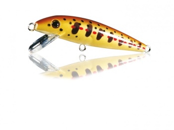 VOBLER NOMURA FLOATER MINNOW 3CM/2,4G GREEN YEL RED