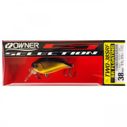 VOBLER OWNER SHALLOW RUNNER 38MM 3.5GR GOLD BLACK