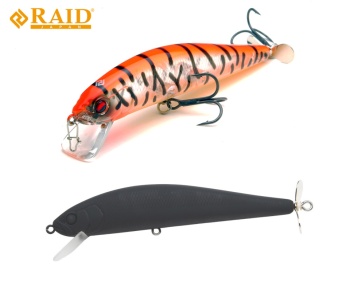 VOBLER RAID ANSWER 107MM 14GR 001 ALL BLACKS