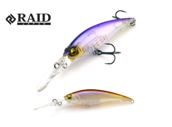VOBLER RAID LEVEL SHAD SPRINTER 68MR 68MM 5.9GR 002 JEWEL WAKASAGI