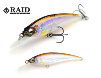 VOBLER RAID LEVEL SHAD SPRINTER 68SR 68MM 5.6GR 003 NEON WAKASAGI