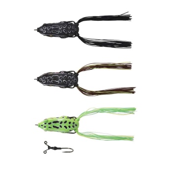 VOBLER SAVAGE GEAR 3D WALK FROG 5,5CM/14G BROWN FROG - Img 4