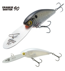 VOBLER TIEMCO CRANKIE DARTER 90 F 70MM 12GR CULOARE 04 BRILLIANT PERL
