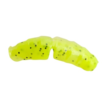 WORM BERKLEY POWERBAIT ACTION WAXIES 2CM CHARTREUSE