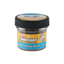 WORM BERKLEY POWERBAIT POWER HONEY WORM SPRING GREEN