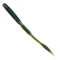 WORM OWNER SHIVER TAIL 115MM 06 WATERMELON GREEN
