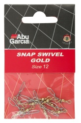 AGRAFA CU VARTEJ ABU GARCIA SNAP SWIVELS GOLD 1 / 0