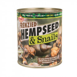 AMESTEC SEMINTE DYNAMITE BAITS HEMP & SNAILS 4MM (SEMINTE DE CANEPA + MELCI) 700G