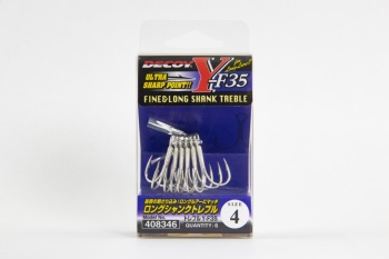 ANCORA DECOY Y-F35 LONG SHANK NR.4 MICROBARB 6BUC/PLIC