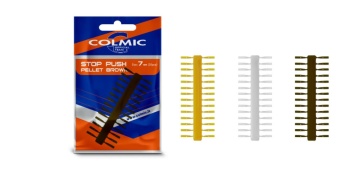 BAIT STOPER PUSH COLMIC NEUTRAL 7mm Clear