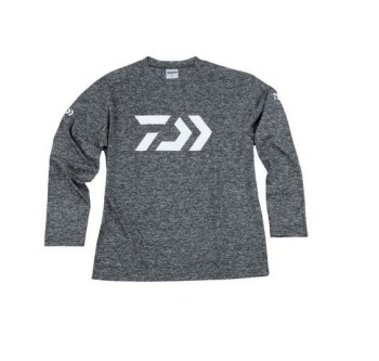 BLUZA DAIWA SHIRT LONG S 30 D GRAY MAR.M