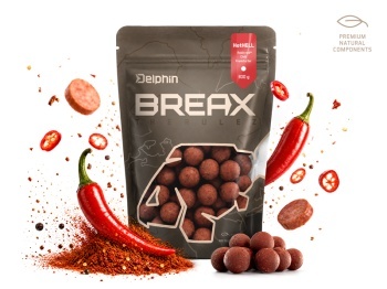 BOILIES DELPHIN BREAX / HOTHELL ROBIN RED-CHILLI-FRANKFURTER / 24MM / 300G