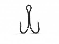 CARLIG DUBLU VMC 7925 BLACK NICHEL NR.3/0, 5 BUC/PLIC
