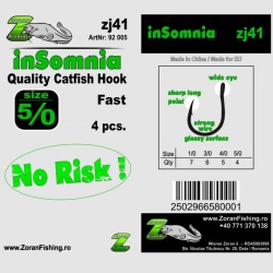 CARLIG INSOMNIA ZJ41 MARIME 5/0, 4 BUC/PLIC