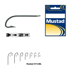 CARLIG MUSTAD CRYSTAL,NEGRU,FIN,TIJA LUNGA NR 14 5712BL.14 - 10BUC/PL