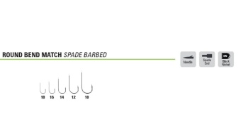 CARLIG MUSTAD ULTRAPOINT ROUND BEND MATCH MAR.18 15BUC/PL - Img 2