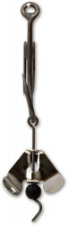 CARLIG SOMN BLACK CAT 5/0 BUZZER HOOK SILVER