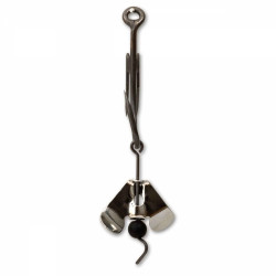 CARLIG SOMN BLACK CAT 5/0 BUZZER HOOK SILVER