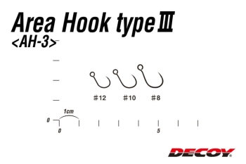 CARLIGE AREA DECOY TYPE III AH-3 MAT BLACK NR.8 BARBLESS 10BUC/PLIC - Img 4