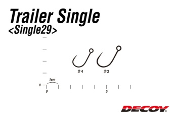CARLIGE DECOY TRAILER SINGLE 29 NR.4 8BUC/PLIC - Img 4