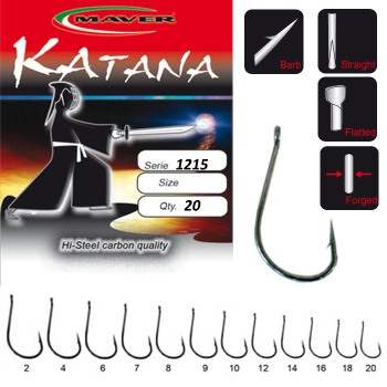 CARLIGE MAVER KATANA 1215 NEGRU NR 18