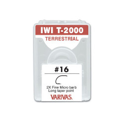 CARLIGE MUSCA VARIVAS FLY IWI T-2000 2X FINE NR 12 MICRO BARB