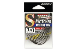 CARLIGE OFFSET DECOY WORM 102 S-SWICHER LESTAT NR.5/0 2.2GR 4BUC/PLIC