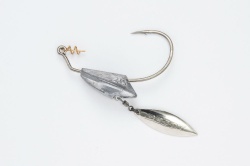 CARLIGE OFFSET LESTATE DECOY WORM 231S MAKISAGU BLADE LESTAT HEAVY NR.5/0 28GR