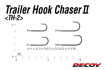 CARLIGE TRAILER DECOY TH-2 HOOK CHASER NR.1/0 6BUC/PLIC - Img 4