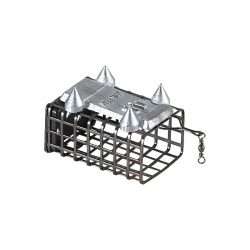 COSULET FEEDER JAXON PATRAT CU SPIN 60GR 25X32X44MM 10/SET