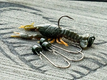 CREATURA SAVAGE GEAR NED CRAW 6.5CM / 2.5G GREEN PUMPKIN 4BUC / PL - Img 3