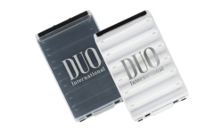 CUTIE DUO REVERSE LURE CASE 120 20X12.6X3.6CM WHITE/SILVER LOGO