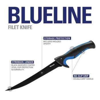 CUTIT MUSTAD FILETAT LAMA TEFLONATA 20,3CM BLUE+TEACA - Img 6