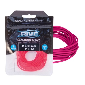 ELASTIC RIVE CREUX - 3.00MM X 3M ROZ
