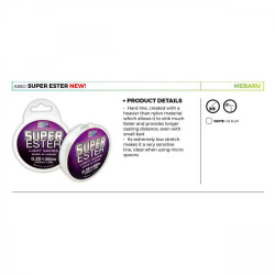 FIR ASSO SUPER ESTER 200M 0.104MM WHITE-FLUO