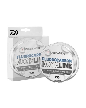 FIR DAIWA TOURNAMENT FLOUROCARBON HOOKLINE 0,104MM/1,09KG/50M